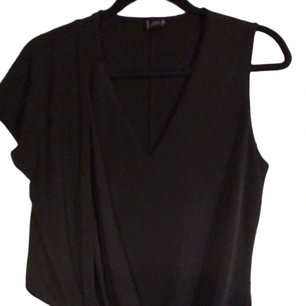 Zara W&B Collection Asymmetrical Draped Dress | EUC | Sz S - Picture 5 of 7